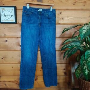 L.L. Bean Favorite Fit Jeans Mid Rise Straight Leg‎ Classic Denim Sz 6(30) x 30"